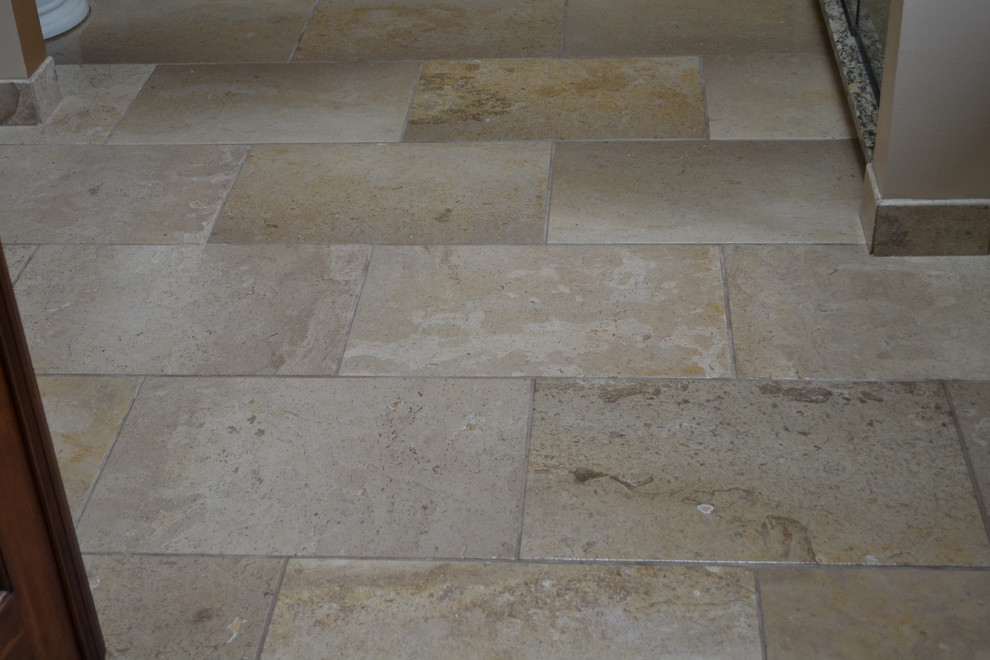 12 x 24 tumbled travertine floor