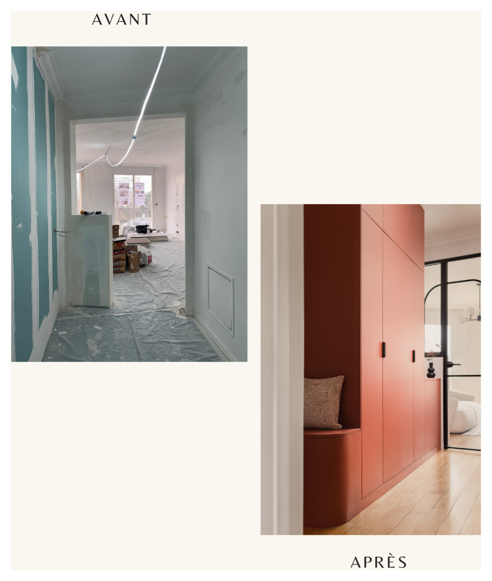 Circulations, courbes et nouvelle respiration pour ce 105m2