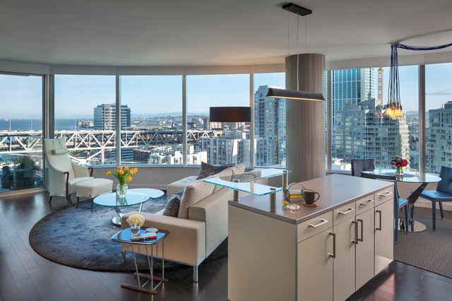 INFINITY TOWER CONDO | 01 contemporary-vardagsrum