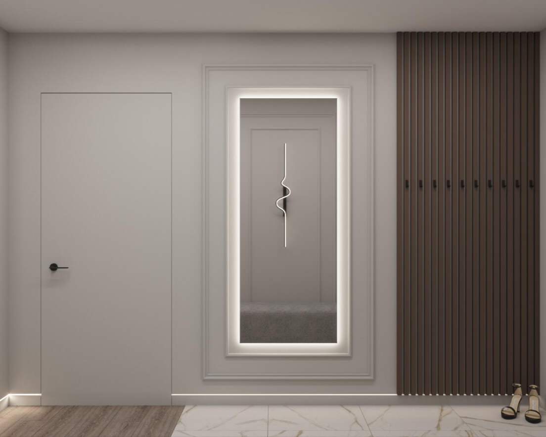 Дизайн-проект 2х комнатной квартиры город Краснодар