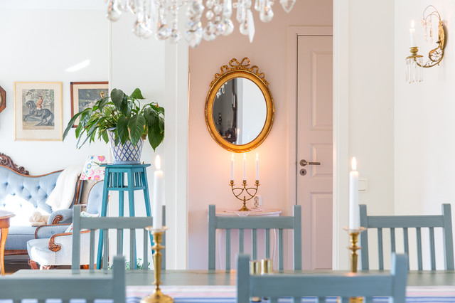 Matplats transitional-dining-room