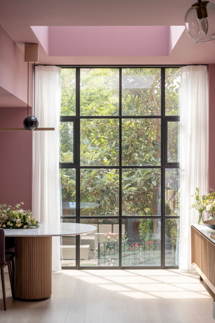 Hereford Road contemporary-dining-room