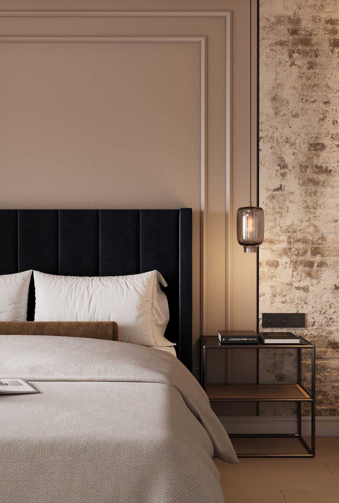 Дизайн-проект квартиры 60 кв.м в  стиле Петербургский Лофт