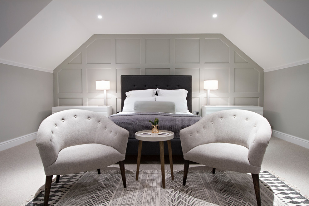 Contemporary Guest Bedroom