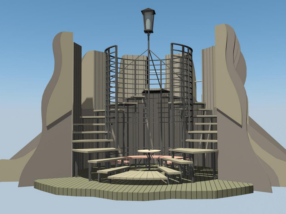 Детская игровая площадка «Богатырь» (мод.30067)