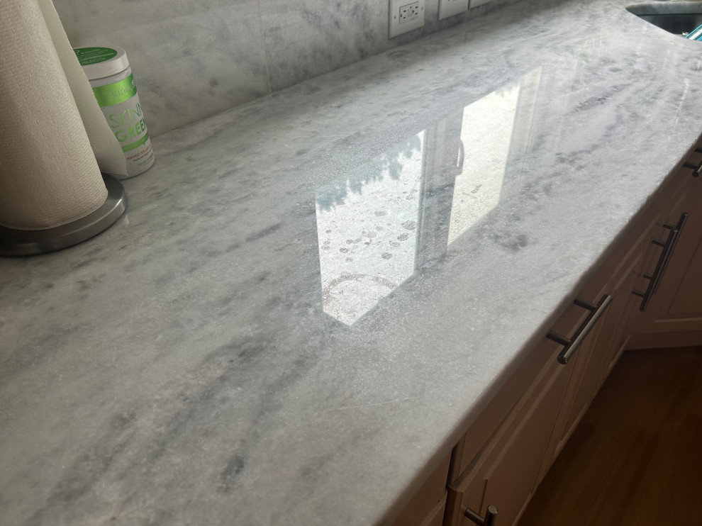 Help with etching on quartzite!