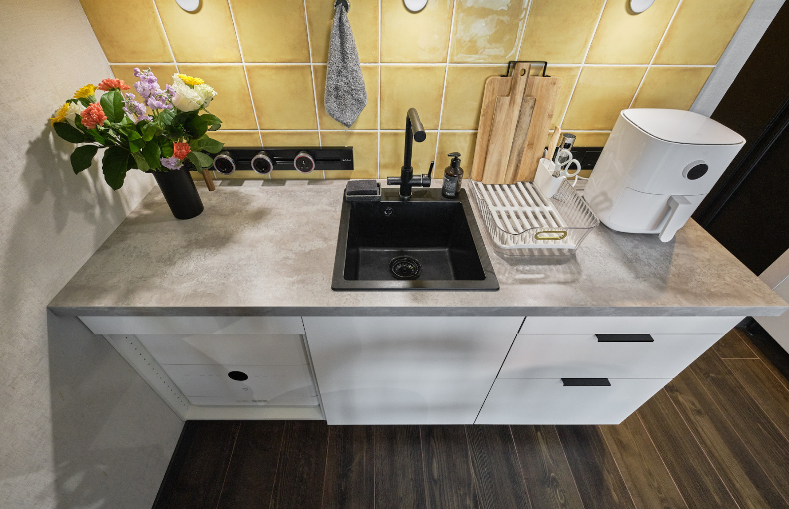 Интерьерная съёмка студии 19 кв.м. на Братиславской (Москва)