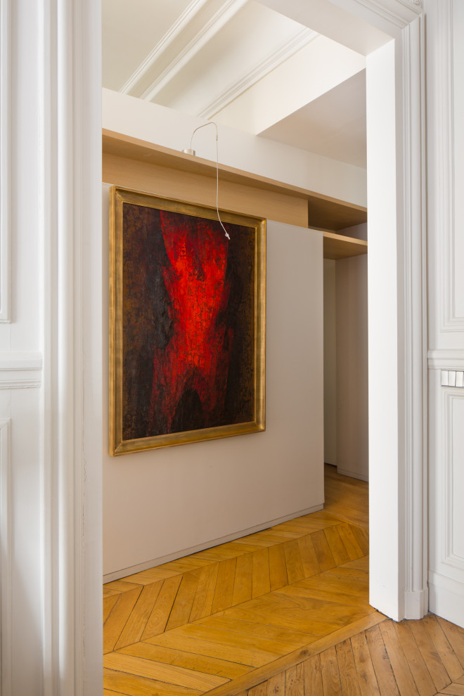 Inspiration pour un couloir traditionnel.