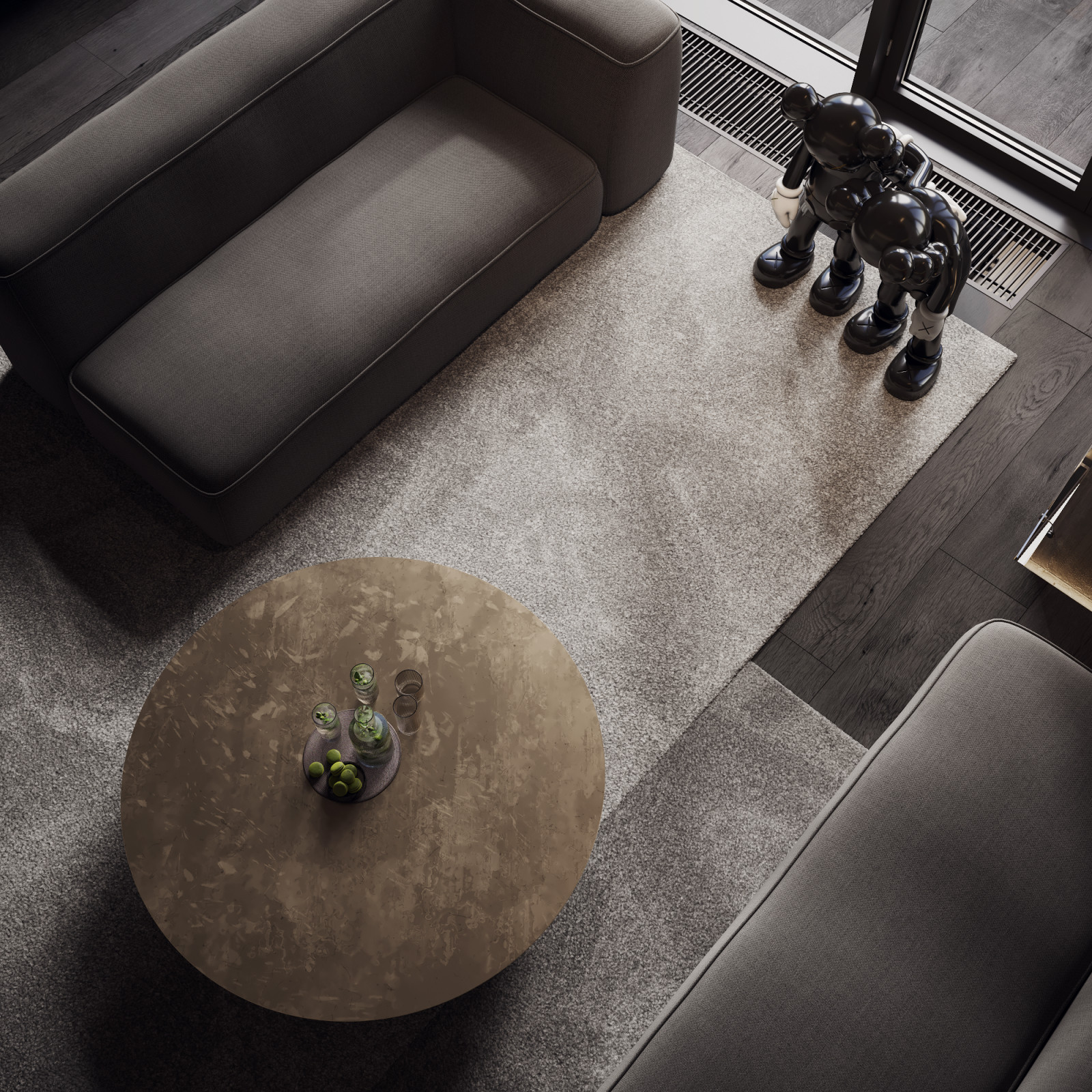 Минималистичная гостиная