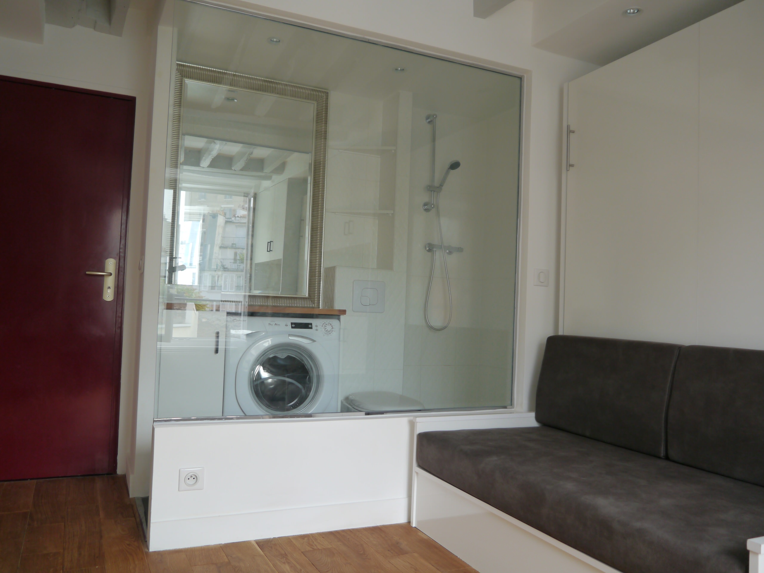 12m² pensé comme une chambre d'Hôtel