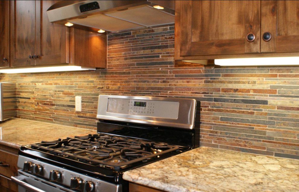 Kitchen Custom Countertops - Modern - Kitchen - Orlando - by Golden Marble & Granite