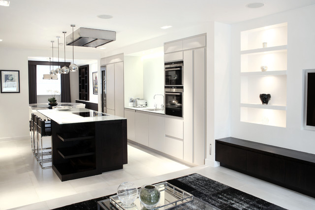 Fulham House contemporary-kitchen