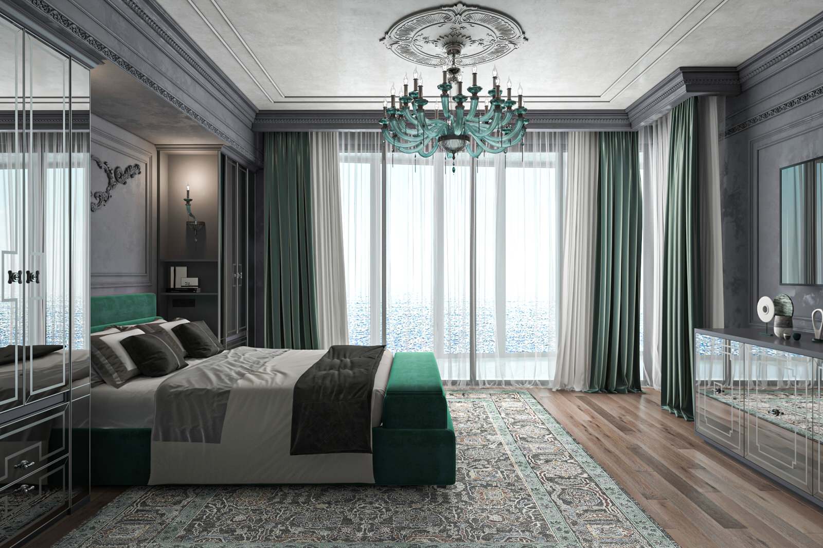 Пентхаус 393 кв.м., Acqualina Miami