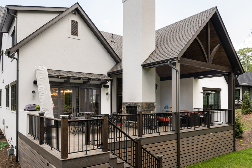 Patio - transitional patio idea