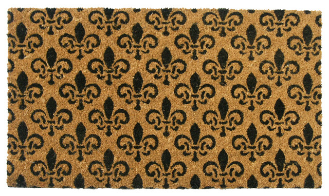 St Germaine Fleur De Lis Door Mat Traditional Doormats By St Germaine Fleur De Lis Door Mat