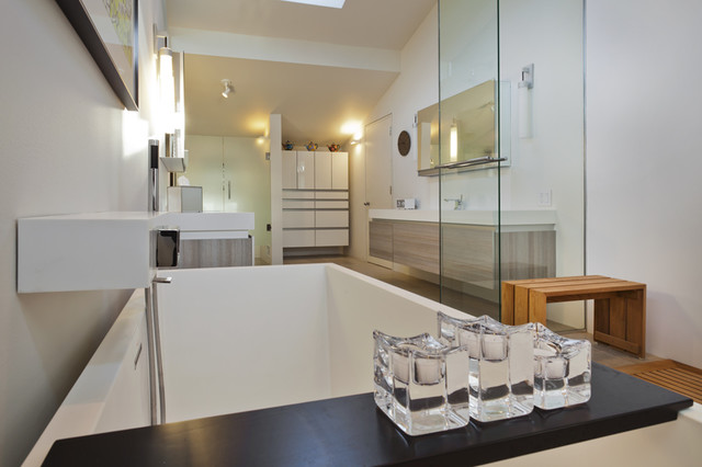 Master Bath modern-bathroom