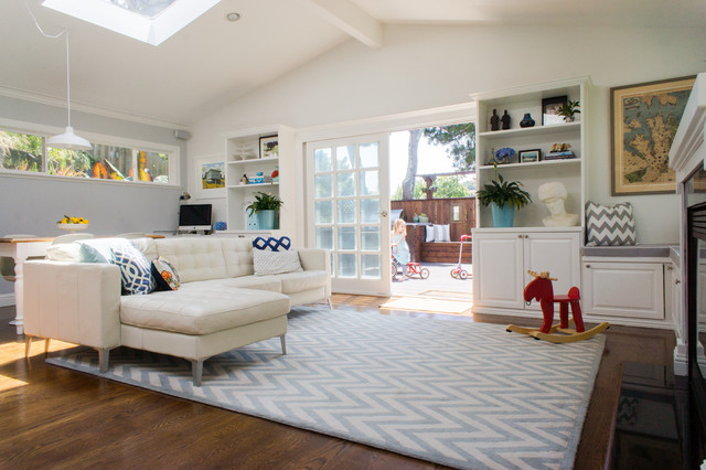My Houzz: Bright and Airy Updates in a California Fixer-Upper contemporary-living-room