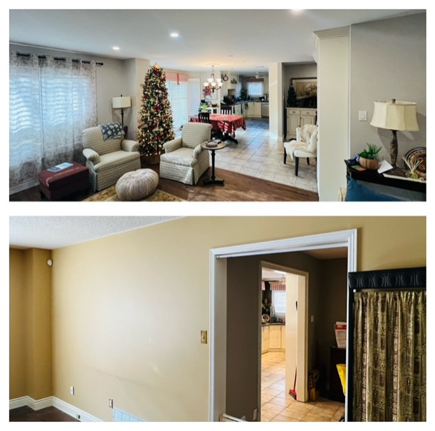 Load Bearing Walls Removal to create an Open Concept