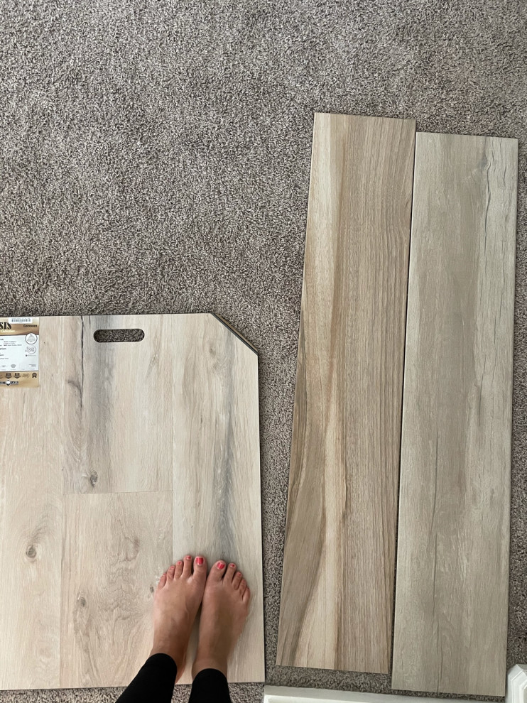 LVP vs Porcelain tile