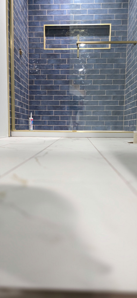 Centerburg Tile shower and floor