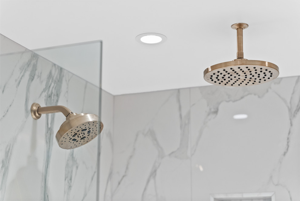 Luxury Shower with Rain Shower & Handheld Shower