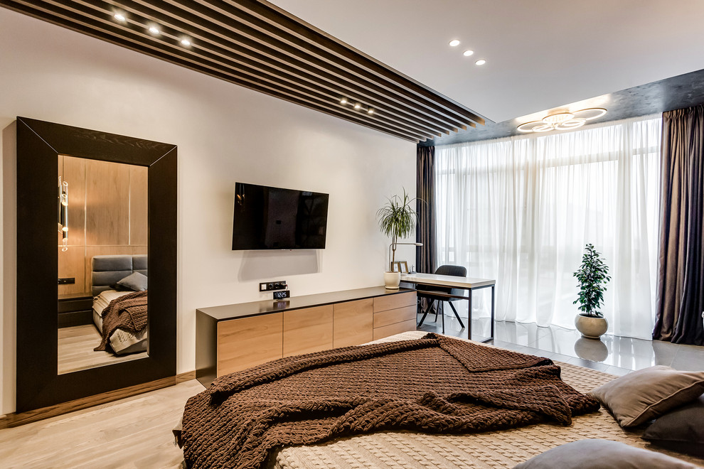 Фото реализации проекта "Квартира в доме с часами"