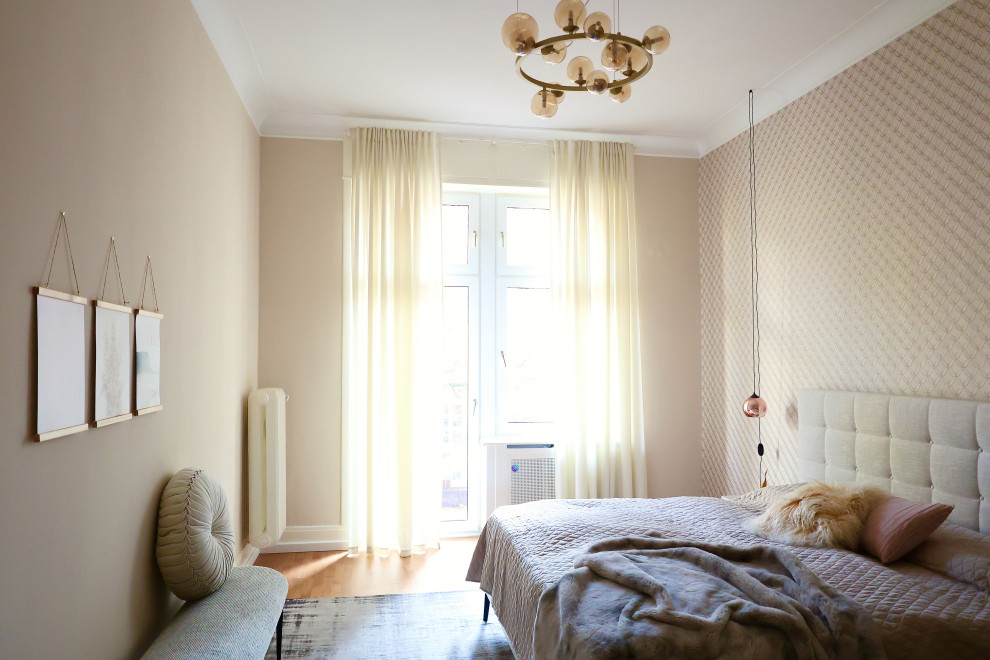 Eklektisches Schlafzimmer in Frankfurt am Main