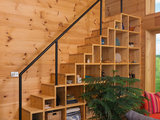 Rustic Staircase by Ryan Bent Photography