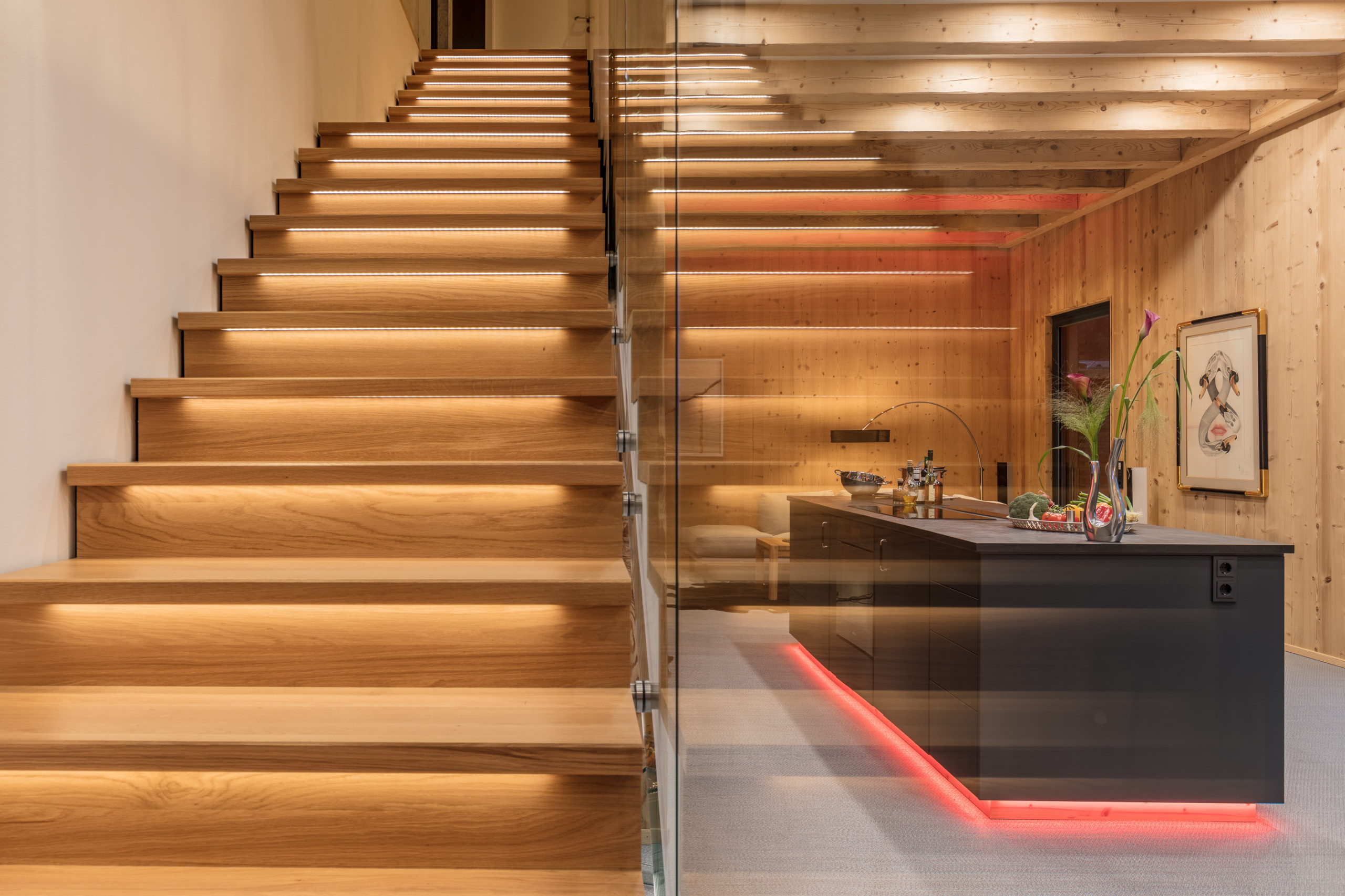 Natelberg Showroom Smart Haus Huus Bad Heizung Planung Präsentation Neubau Ausstellung Interior Design NRW Krefeld Rhauderfehn Architektur Innenarchitektur Gestaltung 3D Live Wohnen testen Erlebnis