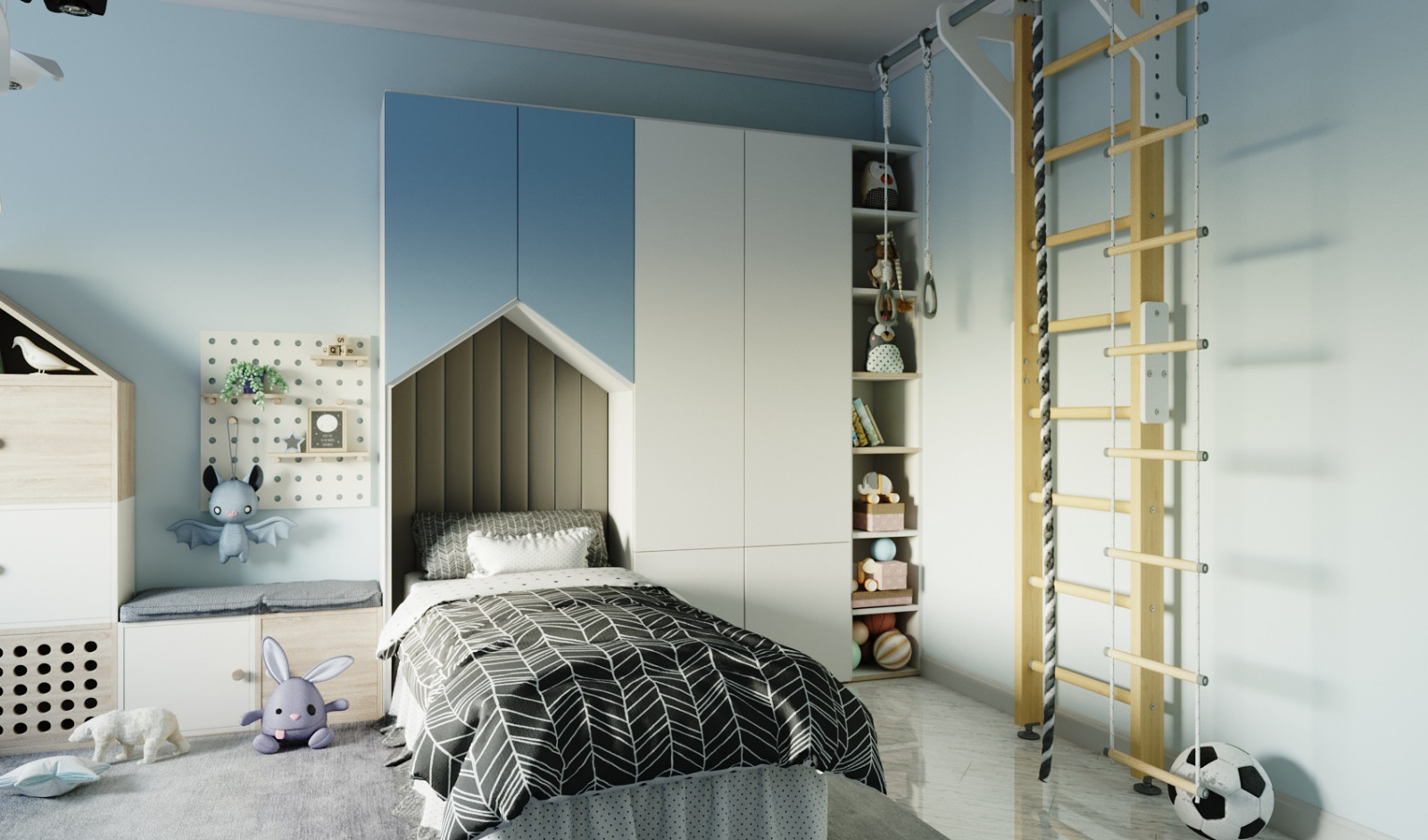 Детская комната для мальчика