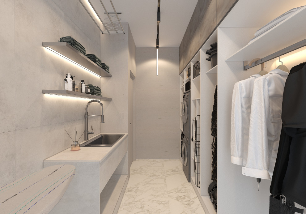 Прачечная в проекте загородного дома Mountain House