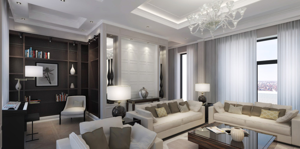 Гостиная в современной классике