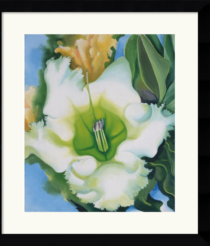 Cup of Silver Ginger, 1939 Framed Print by Georgia O'Keeffe
