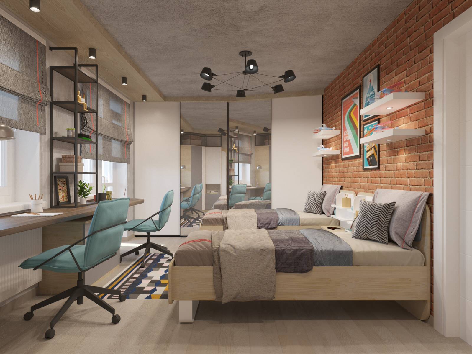 Дизайн проект  ЖК "Дом на Блюхера"