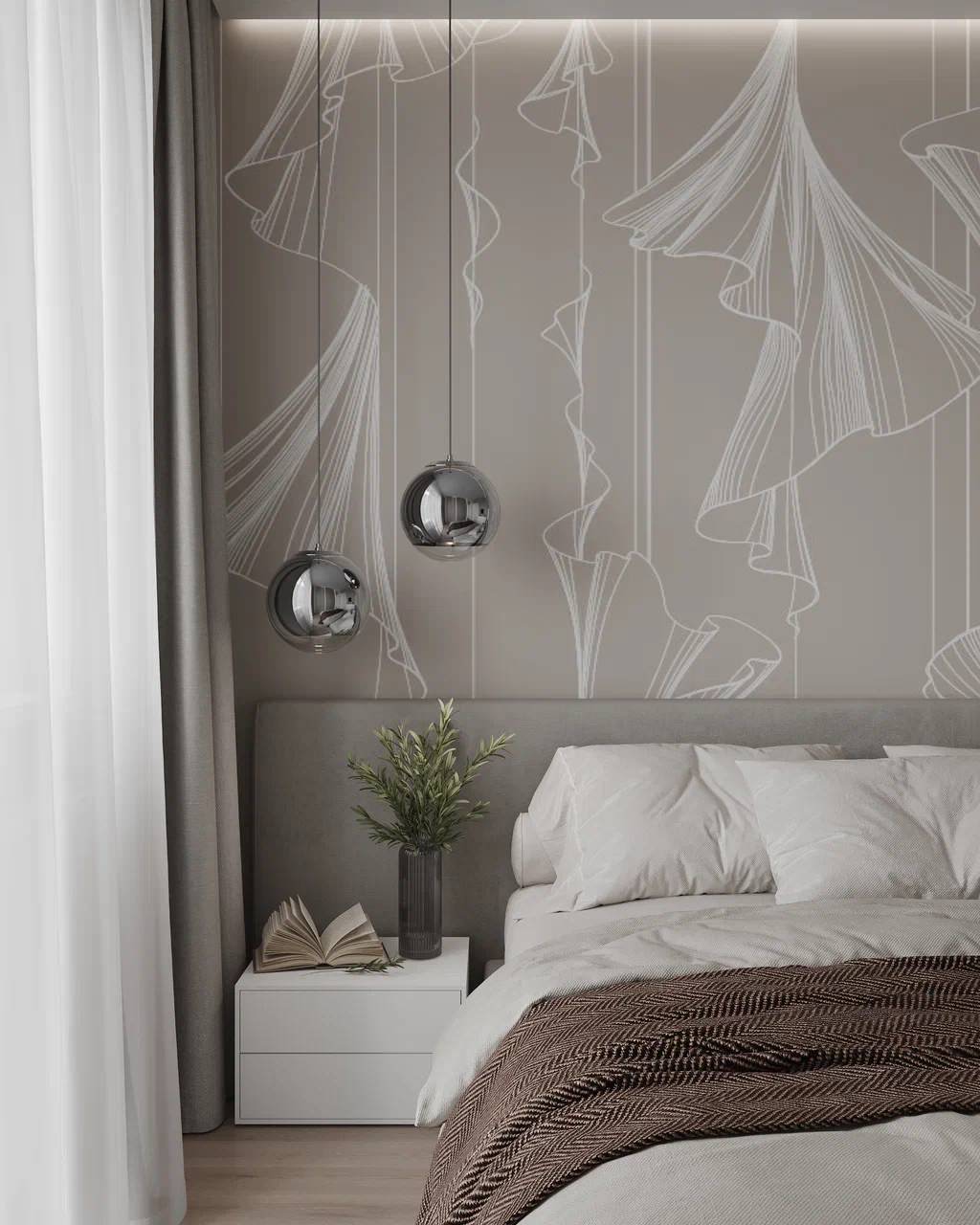 Дизайн-проект двухкомнатной квартиры для семейной пары