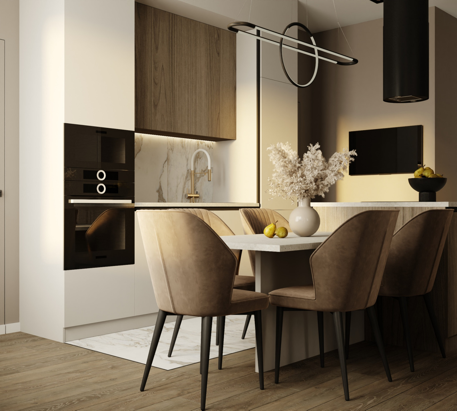 Квартира 76 кв.м., МO г. Видное