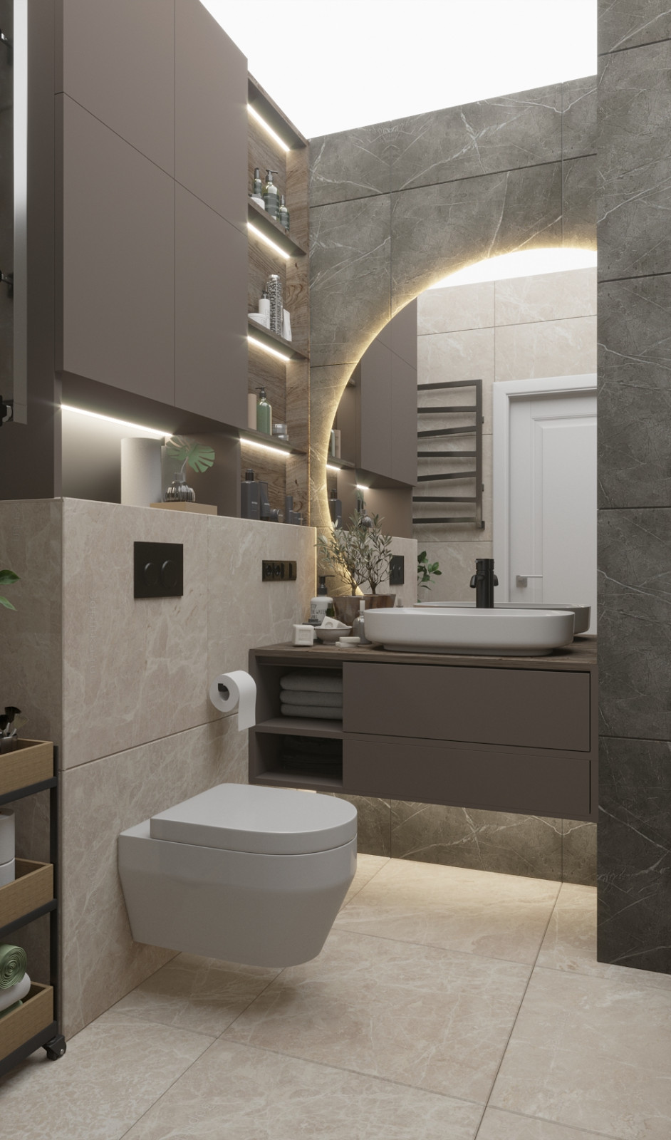 Современная квартира для молодой пары