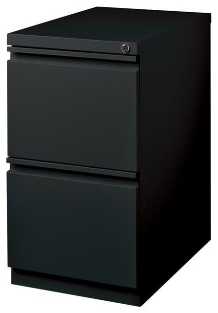 Hirsh Industries 2 Drawer Mobile File Cabinet File In Black