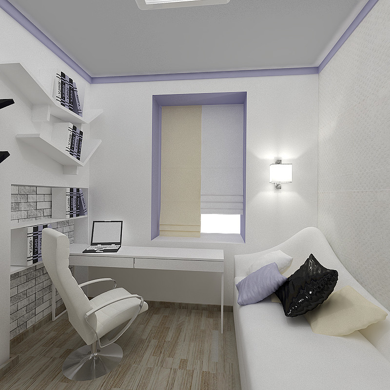 кабинет для аскетичного мужчины