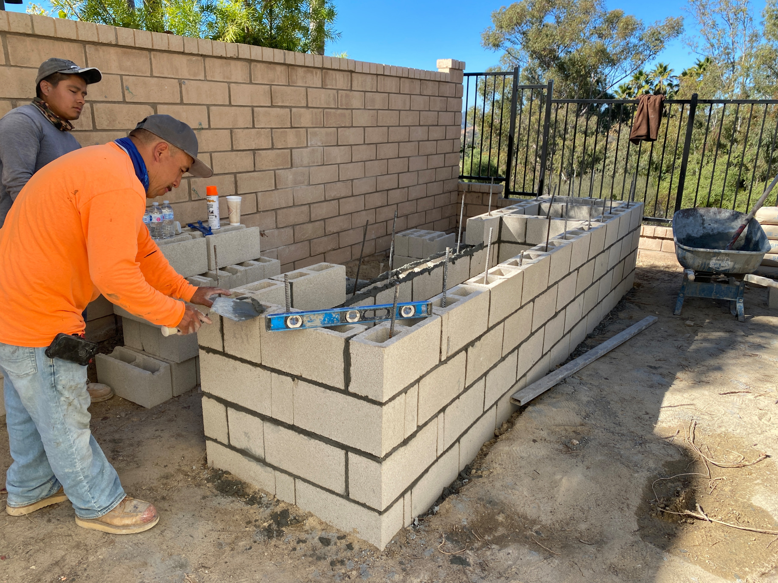 Building a New BBQ Island in Carmel Valley