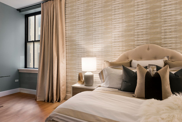 Financial District moderno-camera-da-letto