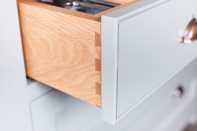 Oak Drawer Detail country-kitchen