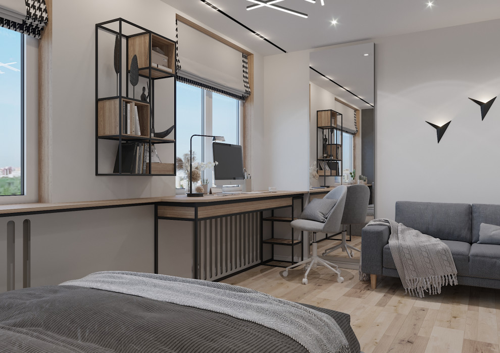 Яркая квартира для дождливого города