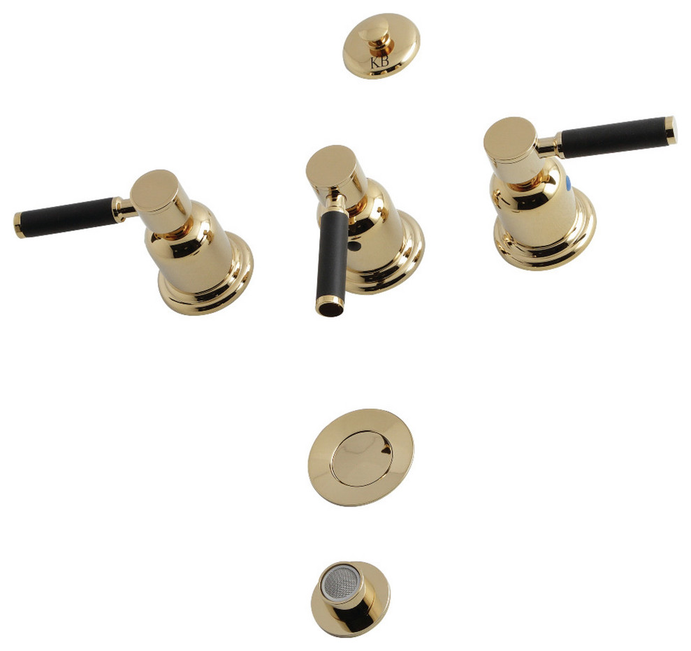Home & Garden Kingston Satin Nickel/Brass Roman Tub Faucet KC369 Garden Faucet T