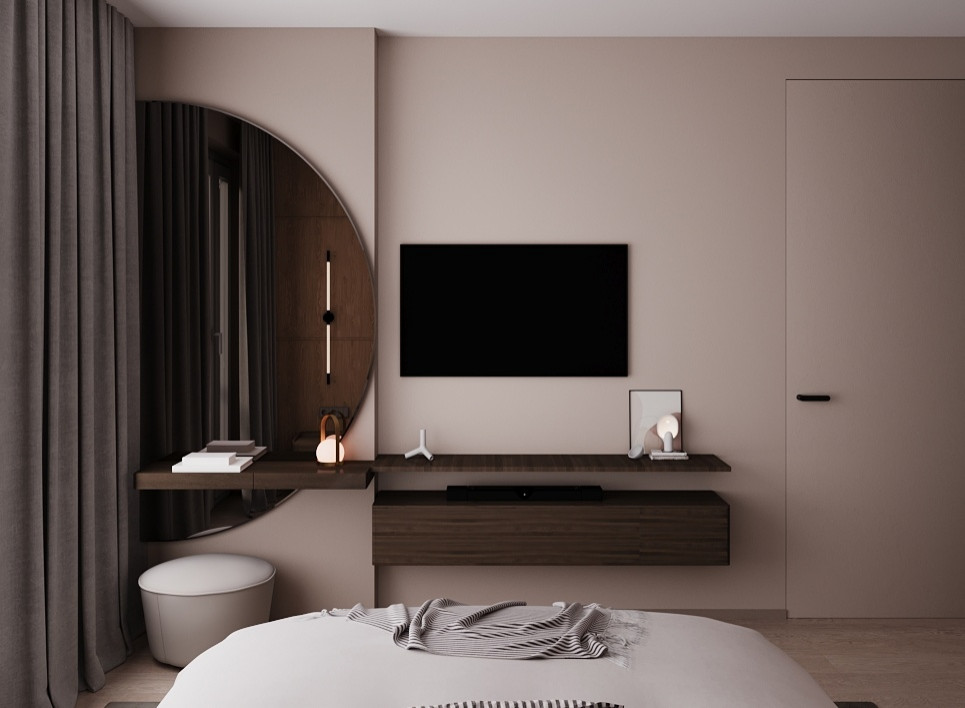 Спальня в ЖК "Депо"