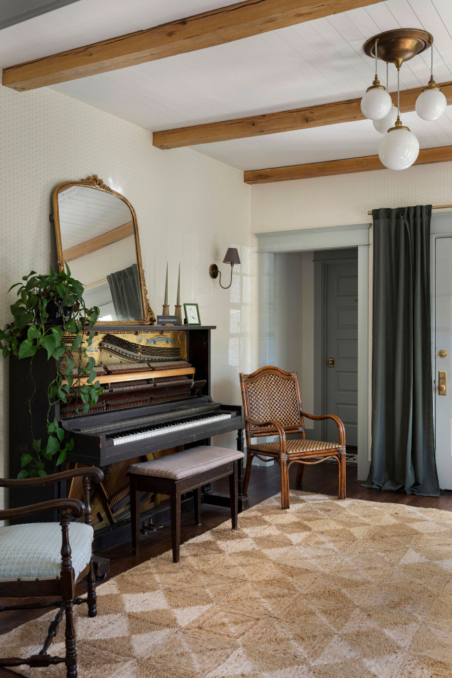 Home office - traditional home office idea in Nashville