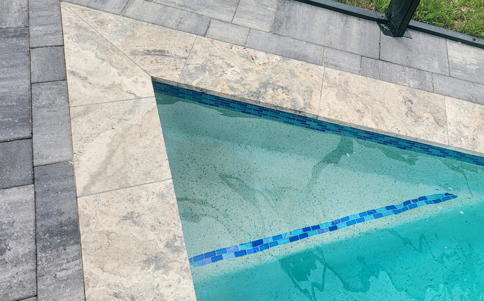 Geometric Pool in The Villages, Florida