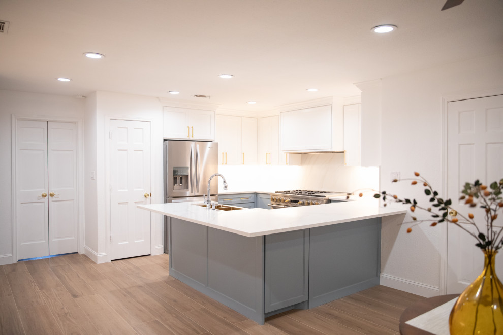 Kitchen + Powder Bath