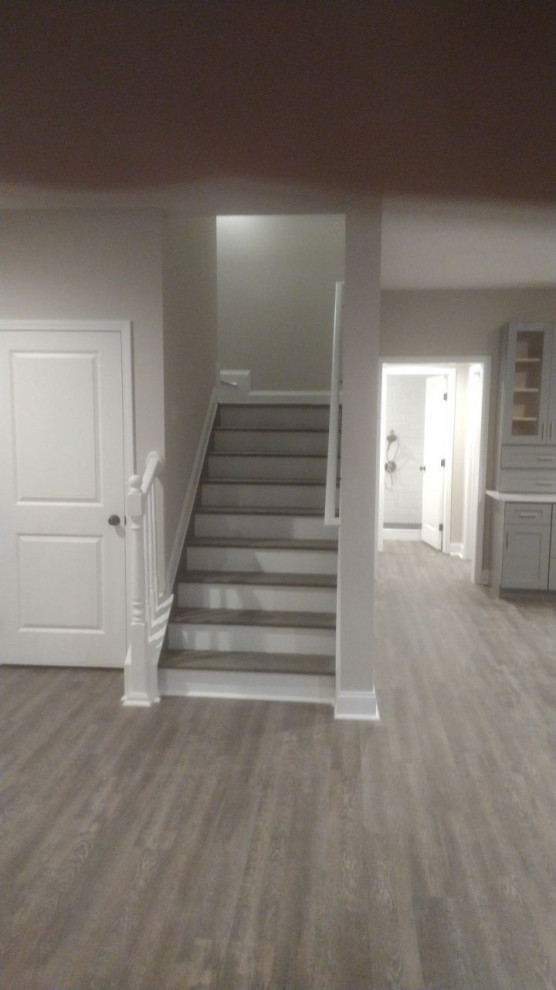 Basement - from unfinished to functional & beautiful!