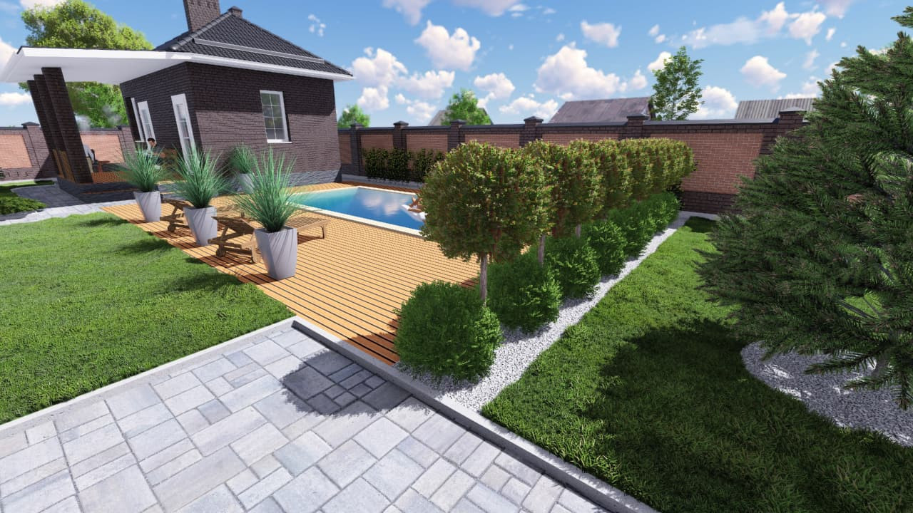 Ландшафтный дизайн в Нововеличковской